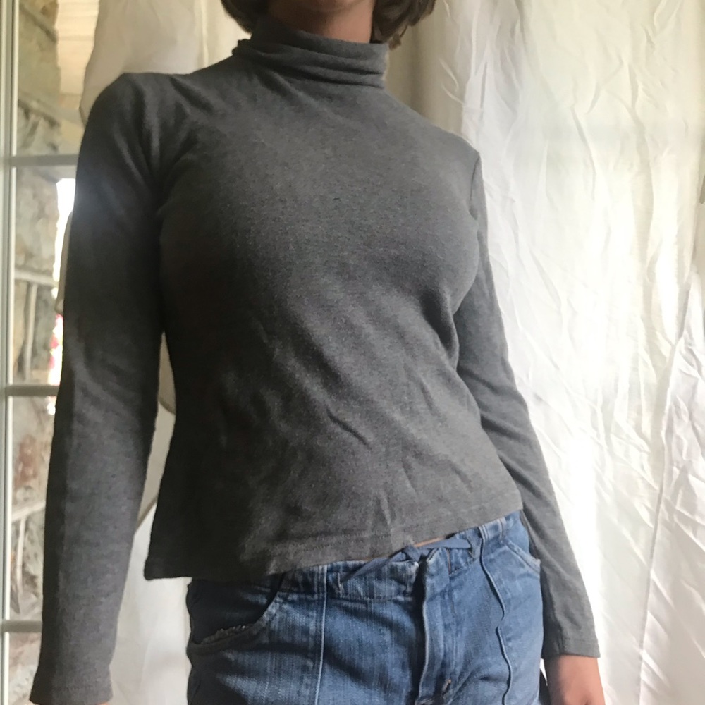 Grey Gap Turtleneck